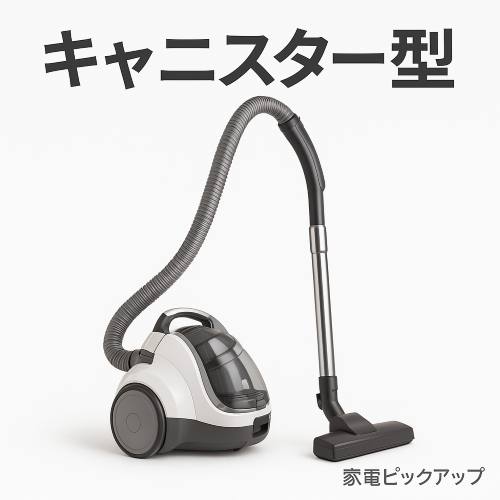 キャニスター型掃除機のイメージ画像
